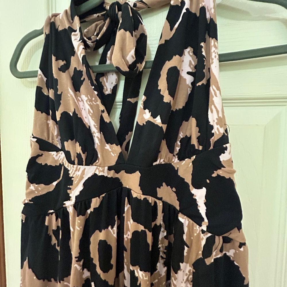 Elegant Leopard Print Jumpsuit - Picture 5 of 10